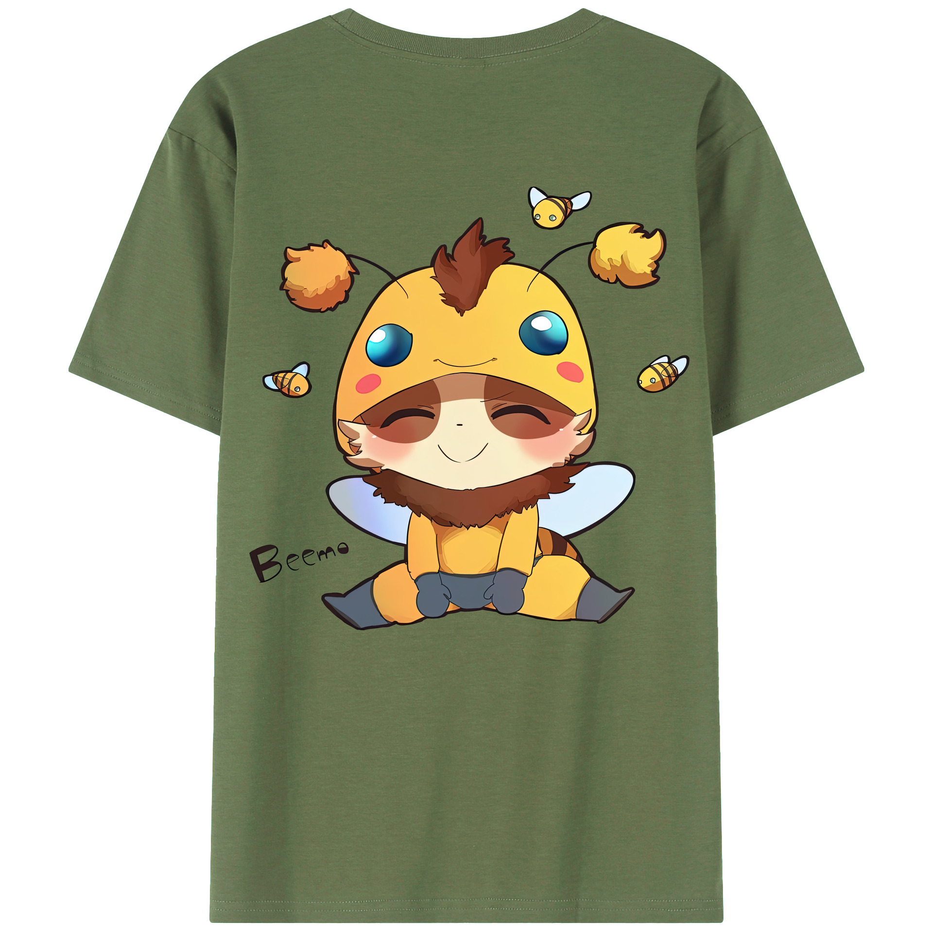 （画像用） リーグ・オブ・レジェンド League of Legends LOL 綿100％ メンズ半袖Tシャツ（バックプリント） 通気性